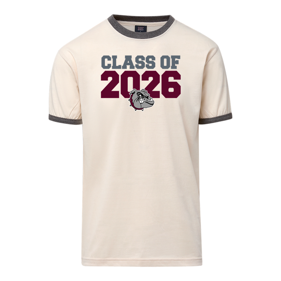 EDMOND MEMORIAL HIGH SCHOOL BULLDOGS <span class="pdp-name-mascot">EDMOND MEMORIAL BULLDOGS</span> MV Sport Men's Ringer Tee