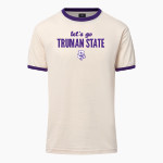 Truman State University Official Store of the Bulldogs <span class="pdp-name-mascot">Truman Bulldogs</span> MV Sport Men's Ringer Tee Front Thumbnail
