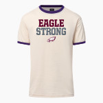 Regents Academy Eagles MV Sport Men's Ringer Tee Front Thumbnail