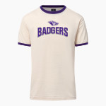 Spring Hill Badgers <span class="pdp-name-mascot">Spring Hill Badgers</span> MV Sport Men's Ringer Tee Front Thumbnail
