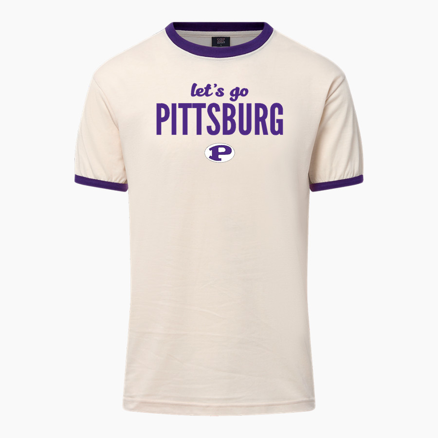 Pittsburg Dragons <span class="pdp-name-mascot">Pittsburg Dragons</span> MV Sport Men's Ringer Tee