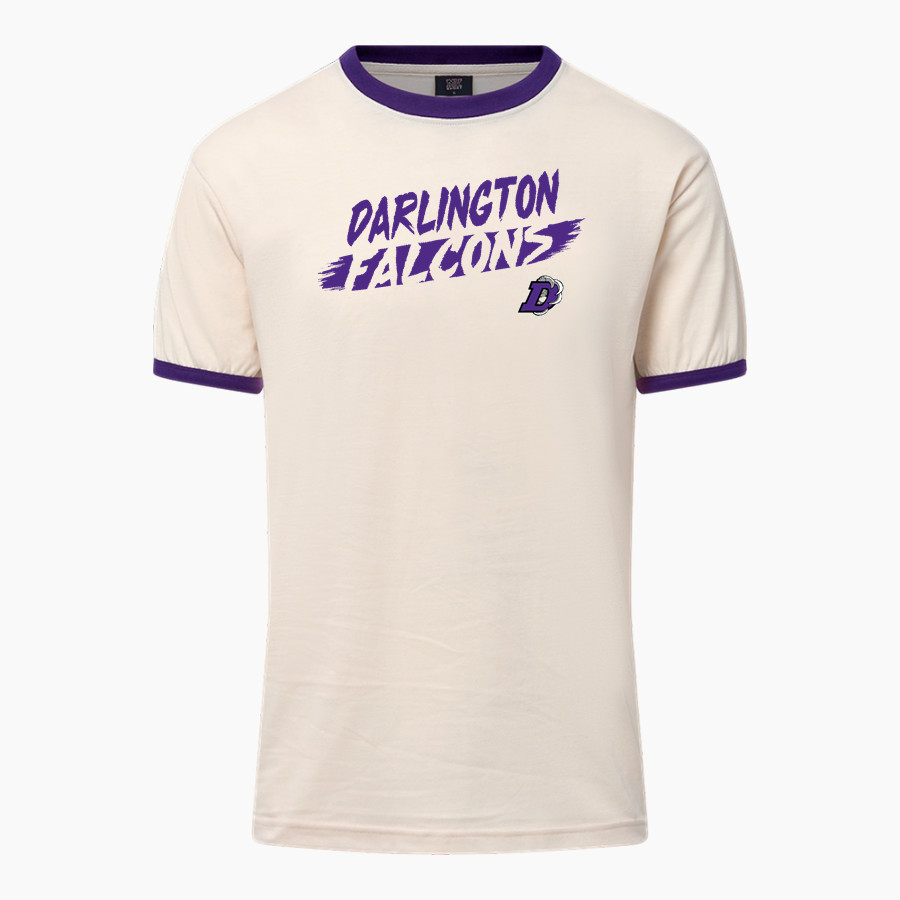 DARLINGTON HIGH SCHOOL FALCONS MV Sport Men's Ringer Tee