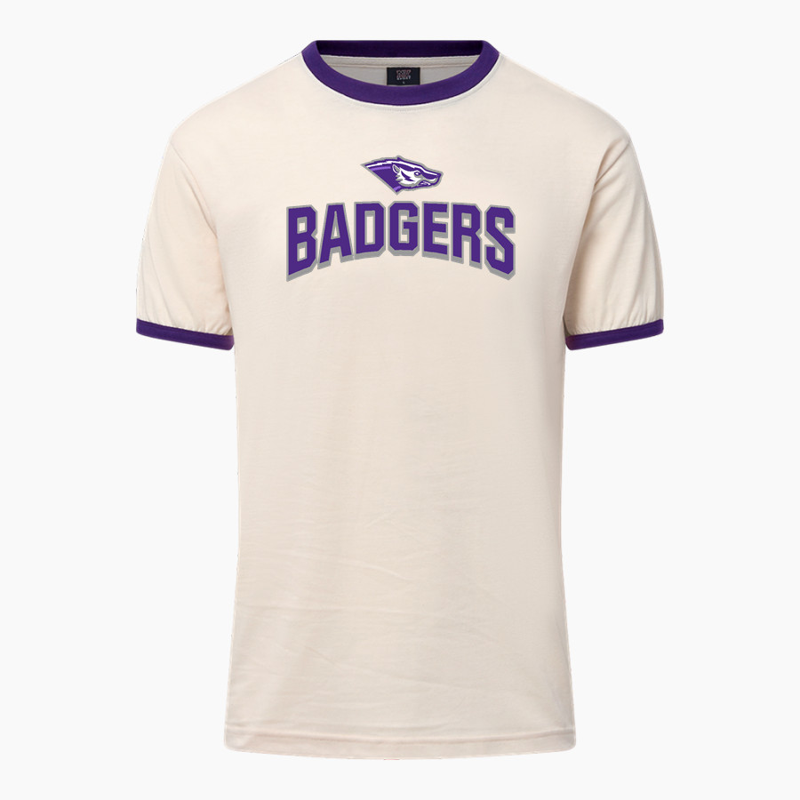 Spring Hill Badgers <span class="pdp-name-mascot">Spring Hill Badgers</span> MV Sport Men's Ringer Tee