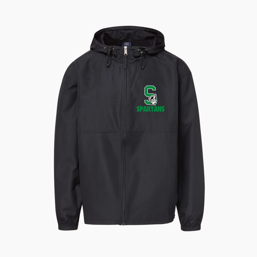 WEST MONONA HIGH SCHOOL SPARTANS <span class="pdp-name-mascot">WEST MONONA SPARTANS</span> MV Sport Men's Full Zip Windbreaker
