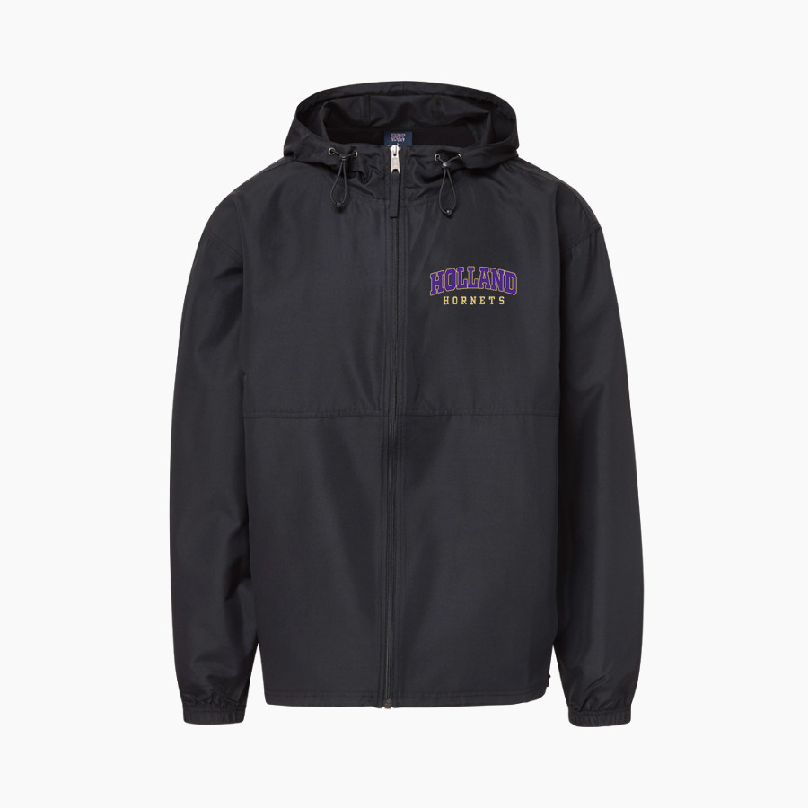 HOLLAND HIGH SCHOOL HORNETS <span class="pdp-name-mascot">HOLLAND HORNETS</span> MV Sport Men's Full Zip Windbreaker