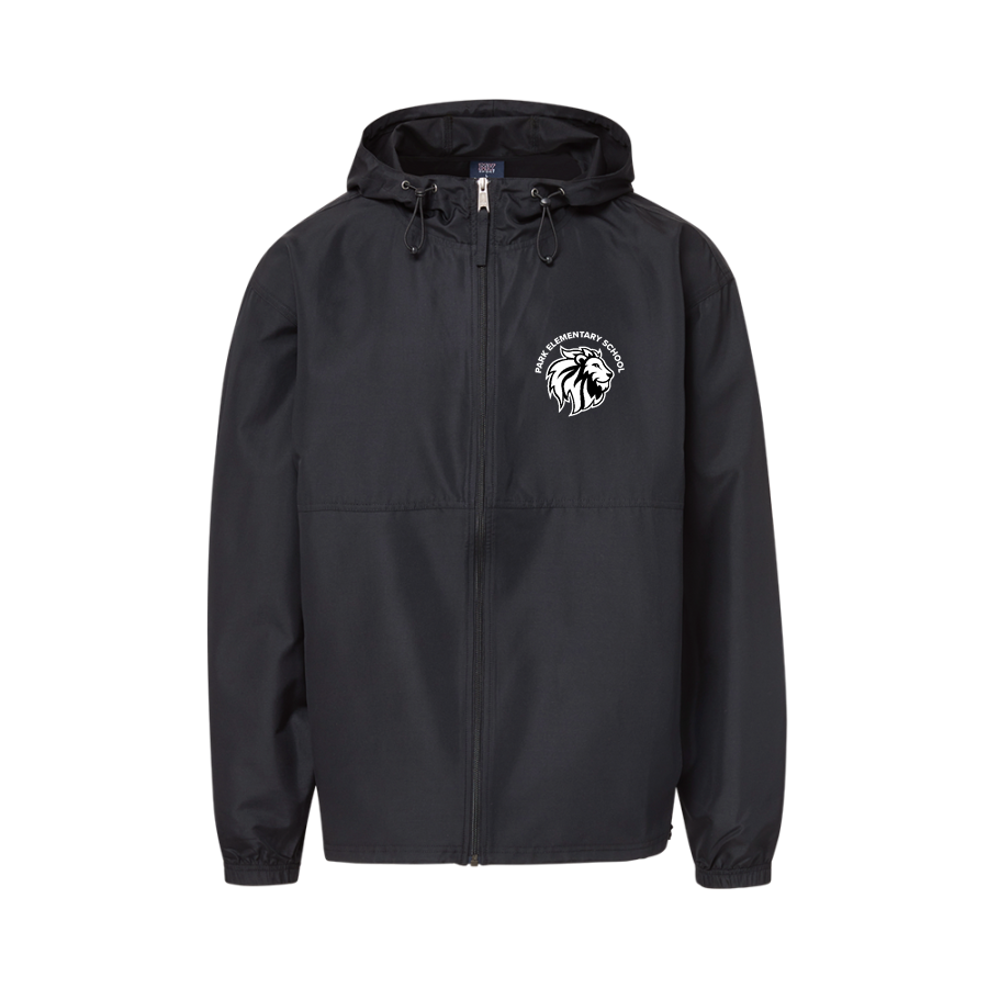 Park Elementary Lions <span class="pdp-name-mascot">Park Elementary Lions</span> MV Sport Men's Full Zip Windbreaker