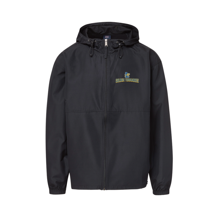 LAWRENCE HIGH SCHOOL GOLDEN TORNADOES <span class="pdp-name-mascot">LAWRENCE GOLDEN TORNADOES</span> MV Sport Men's Full Zip Windbreaker