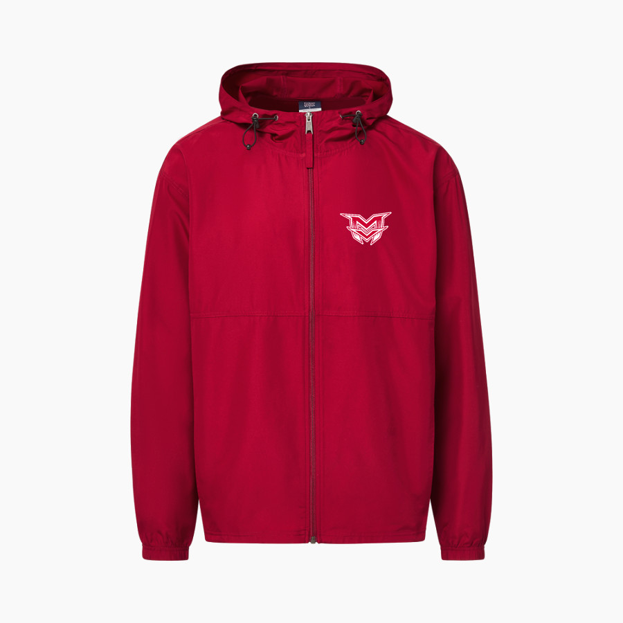 Mountain View Cougars MV Sport Men's Full Zip Windbreaker