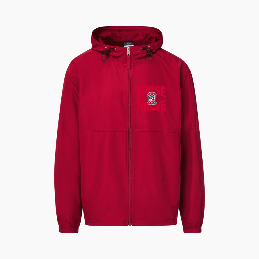 BOISE HIGH SCHOOL ONLINE STORE <span class="pdp-name-mascot">BOISE BRAVES</span> MV Sport Men's Full Zip Windbreaker
