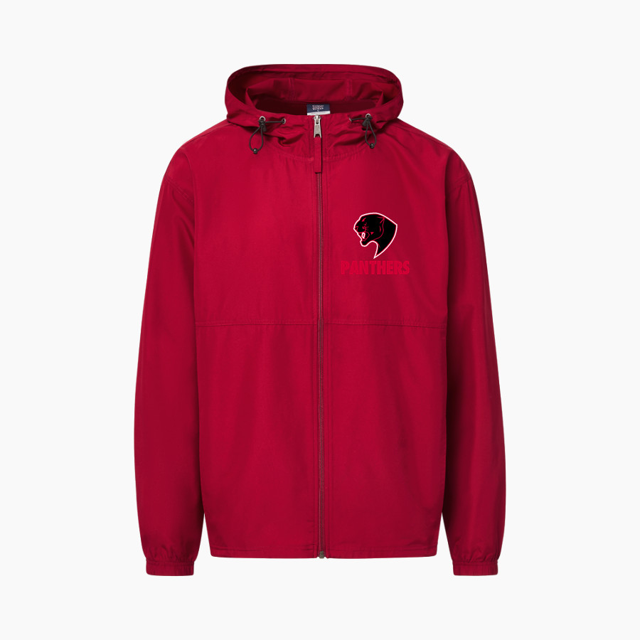 PANTEGO CHRISTIAN ACADEMY PANTHERS <span class="pdp-name-mascot">PANTEGO PANTHERS</span> MV Sport Men's Full Zip Windbreaker