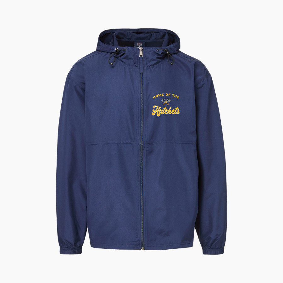 TOMAHAWK HIGH SCHOOL HATCHETS <span class="pdp-name-mascot">TOMAHAWK HATCHETS</span> MV Sport Men's Full Zip Windbreaker