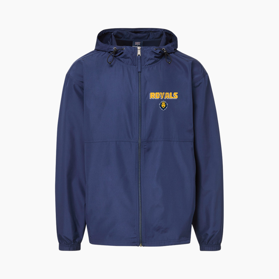 Warner Royals <span class="pdp-name-mascot">Warner Royals</span> MV Sport Men's Full Zip Windbreaker