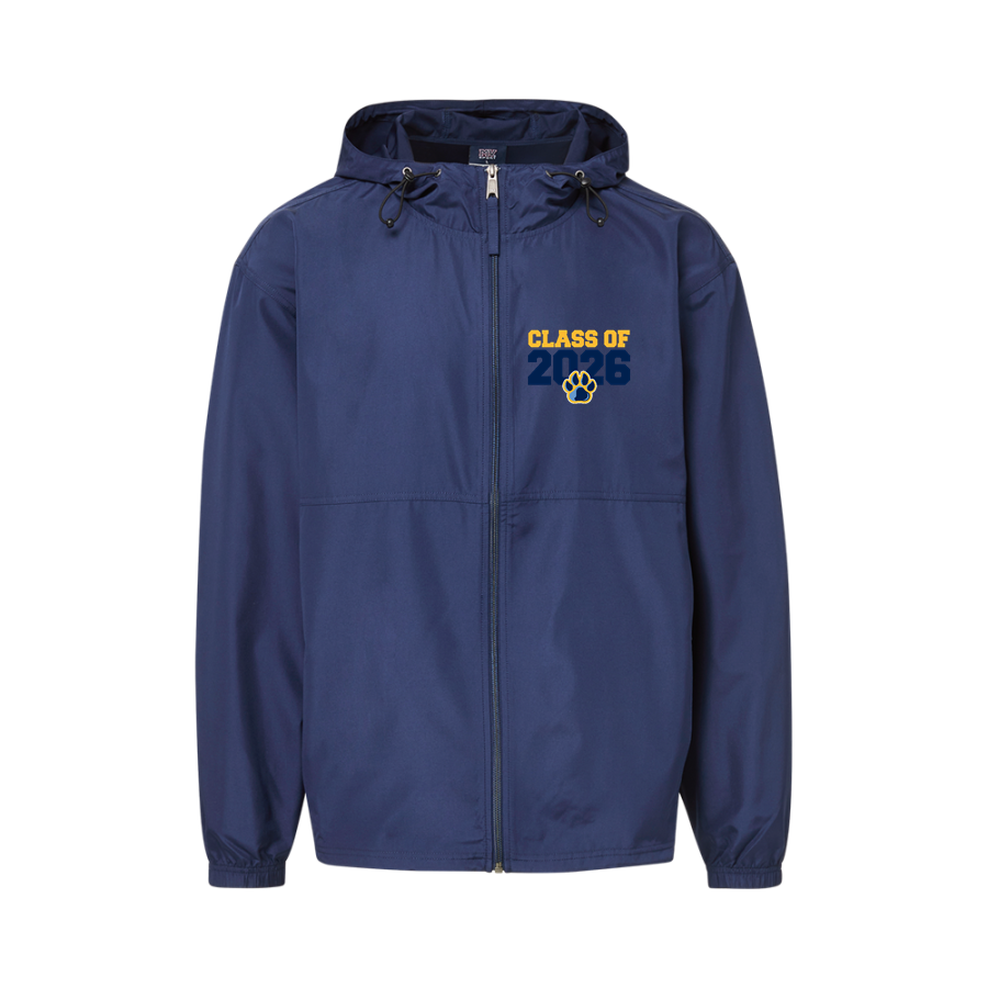 KENMORE EAST HIGH SCHOOL once a bulldog always a bulldog <span class="pdp-name-mascot">KENMORE EAST BULLDOGS</span> MV Sport Men's Full Zip Windbreaker