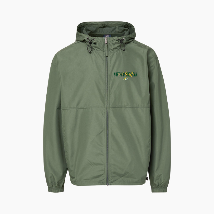 Northern Michigan Wildcats <span class="pdp-name-mascot">Northern Michigan Wildcats</span> MV Sport Men's Full Zip Windbreaker