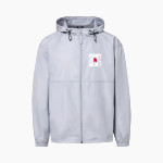 Benedictine University Mesa Redhawks <span class="pdp-name-mascot">Benedictine University Redhawks</span> MV Sport Men's Full Zip Windbreaker Front Thumbnail