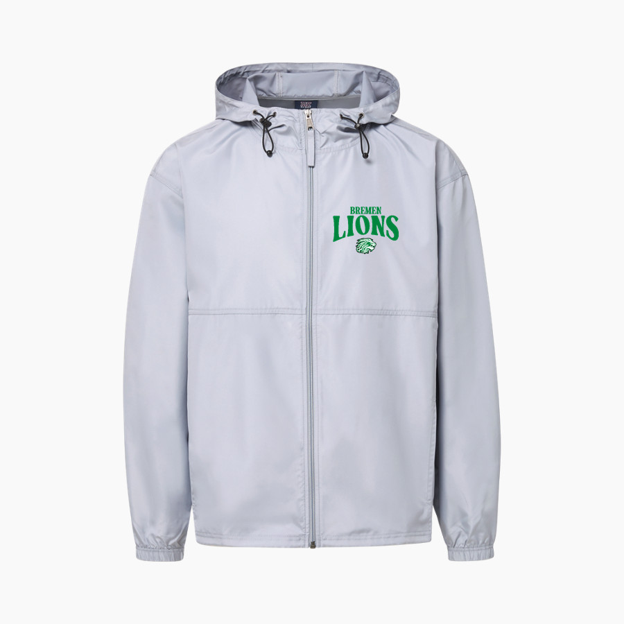 Bremen Athletics Sideline Store <span class="pdp-name-mascot">Bremen Lions</span> MV Sport Men's Full Zip Windbreaker