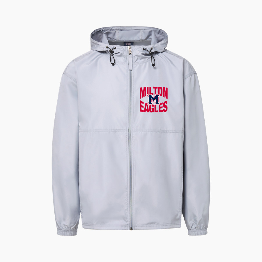 Milton Eagles <span class="pdp-name-mascot">Milton Eagles</span> MV Sport Men's Full Zip Windbreaker
