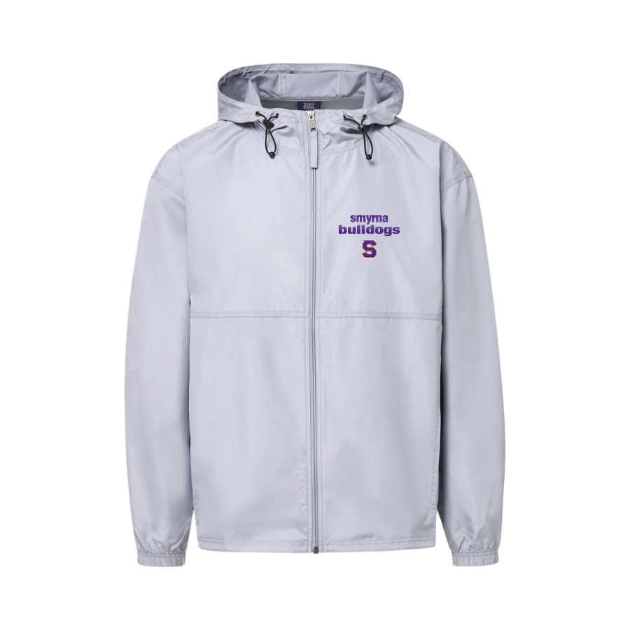 Smyrna Bulldogs <span class="pdp-name-mascot">Smyrna Bulldogs</span> MV Sport Men's Full Zip Windbreaker