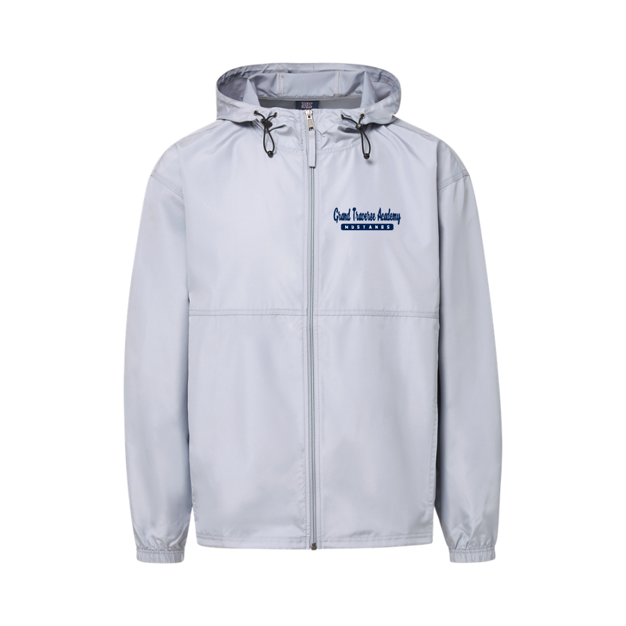 Grand Traverse Academy Mustangs <span class="pdp-name-mascot">Grand Traverse Academy Mustangs</span> MV Sport Men's Full Zip Windbreaker
