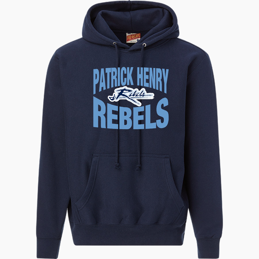 PATRICK HENRY HIGH SCHOOL REBELS <span class="pdp-name-mascot">PATRICK HENRY REBELS</span> MV Sport Men's Pro-Weave Hoodie