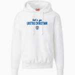 LUSTRE CHRISTIAN HIGH SCHOOL LIONS <span class="pdp-name-mascot">LUSTRE CHRISTIAN LIONS</span> MV Sport Men's Pro-Weave Hoodie Front Thumbnail