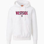 Westside Rams MV Sport Men's Pro-Weave Hoodie Front Thumbnail