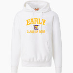 EARLY HIGH SCHOOL LONGHORNS MV Sport Men's Pro-Weave Hoodie Front Thumbnail