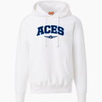 EAST HIGH SCHOOL ACES <span class="pdp-name-mascot">EAST ACES</span> MV Sport Men's Pro-Weave Hoodie Front Thumbnail