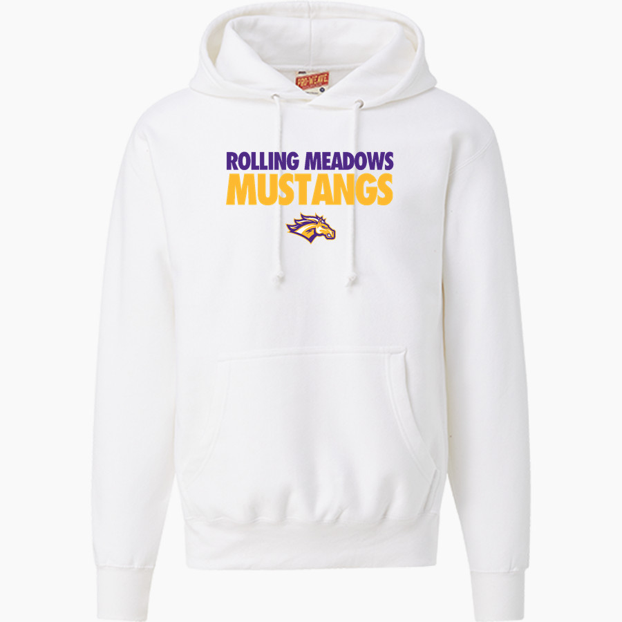 Rolling Meadows Mustangs <span class="pdp-name-mascot">Rolling Meadows High School Mustangs</span> MV Sport Men's Pro-Weave Hoodie
