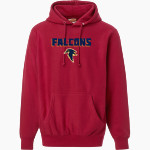 Whitnall Falcons <span class="pdp-name-mascot">Whitnall Falcons</span> MV Sport Men's Pro-Weave Hoodie Front Thumbnail