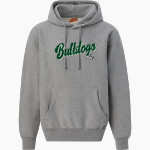 MELBOURNE HIGH SCHOOL BULLDOGS <span class="pdp-name-mascot">MELBOURNE BULLDOGS</span> MV Sport Men's Pro-Weave Hoodie Front Thumbnail