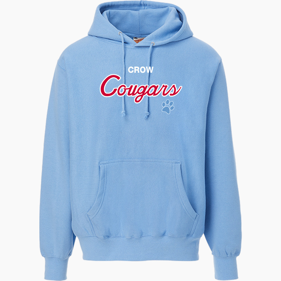CROW HIGH SCHOOL Cougars Online Store <span class="pdp-name-mascot">CROW COUGARS</span> MV Sport Men's Pro-Weave Hoodie
