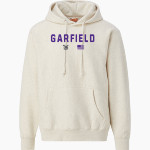 Garfield Bulldogs MV Sport Men's Pro-Weave Hoodie Front Thumbnail