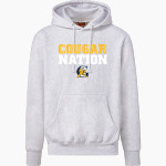 Goldsboro Cougars <span class="pdp-name-mascot">Goldsboro Cougars</span> MV Sport Men's Pro-Weave Hoodie Front Thumbnail