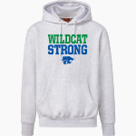 EAGAN HIGH SCHOOL WILDCATS MV Sport Men's Pro-Weave Hoodie Front Thumbnail
