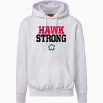 APIS Hawks <span class="pdp-name-mascot">Asia Pacific International GreenHawks</span> MV Sport Men's Pro-Weave Hoodie Front Thumbnail
