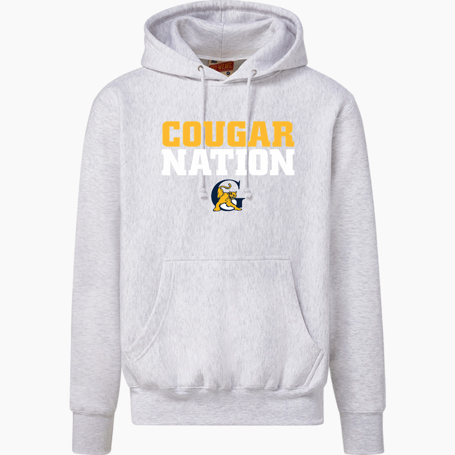 Goldsboro Cougars <span class="pdp-name-mascot">Goldsboro Cougars</span> MV Sport Men's Pro-Weave Hoodie