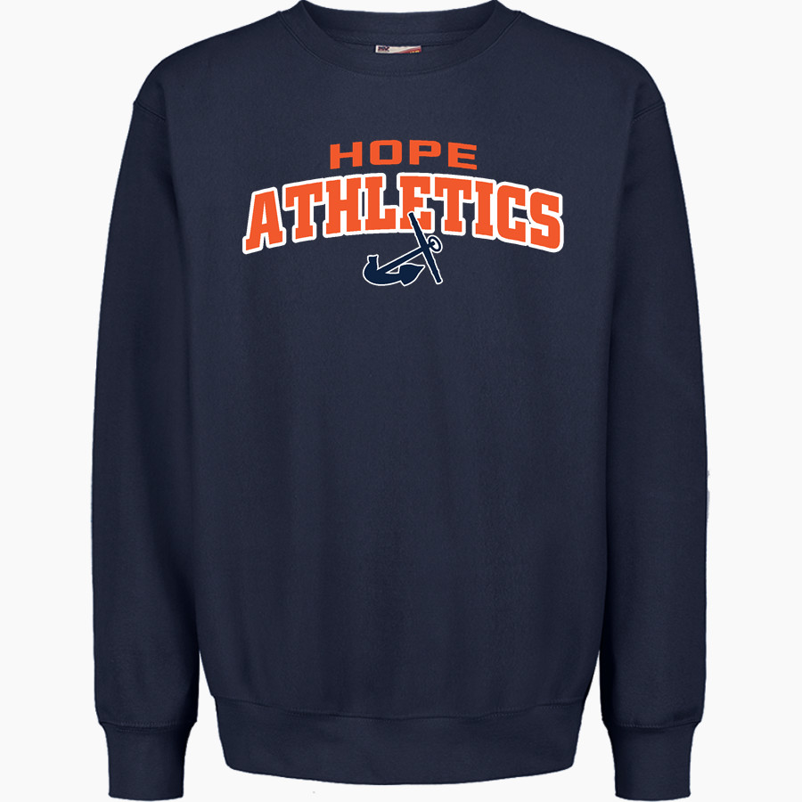 Hope College Online Athletics Store MV Sport Men's Pro-Weave Crewneck
