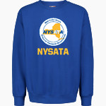 New York State Athletic Trainers' Association MV Sport Men's Pro-Weave Crewneck Front Thumbnail
