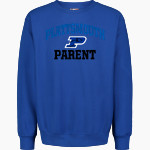 Plattsmouth High School Blue Devils <span class="pdp-name-mascot">Plattsmouth High School Blue Devils</span> MV Sport Men's Pro-Weave Crewneck Front Thumbnail