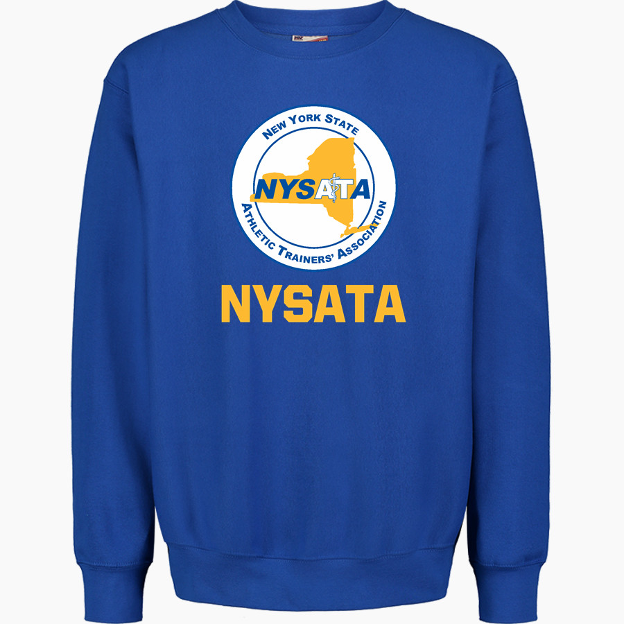 New York State Athletic Trainers' Association MV Sport Men's Pro-Weave Crewneck