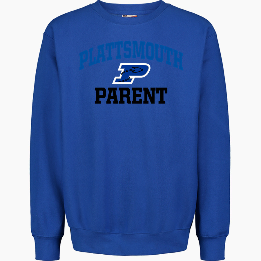 Plattsmouth High School Blue Devils <span class="pdp-name-mascot">Plattsmouth High School Blue Devils</span> MV Sport Men's Pro-Weave Crewneck