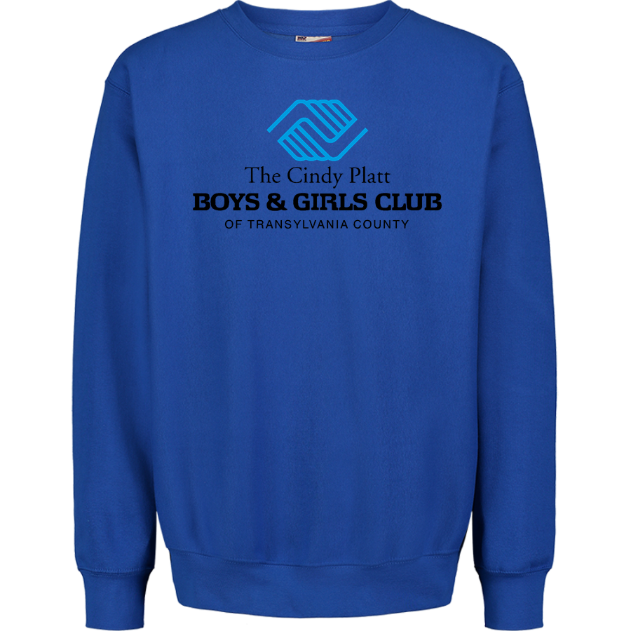 The Cindy Platt Boys & Girls Club of Transylvania County <span class="pdp-name-mascot">The Cindy Platt Boys & Girls Club of Transylvania County</span> MV Sport Men's Pro-Weave Crewneck