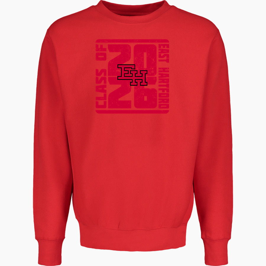 East Hartford Middle School <span class="pdp-name-mascot">East Hartford Falcons</span> MV Sport Men's Pro-Weave Crewneck