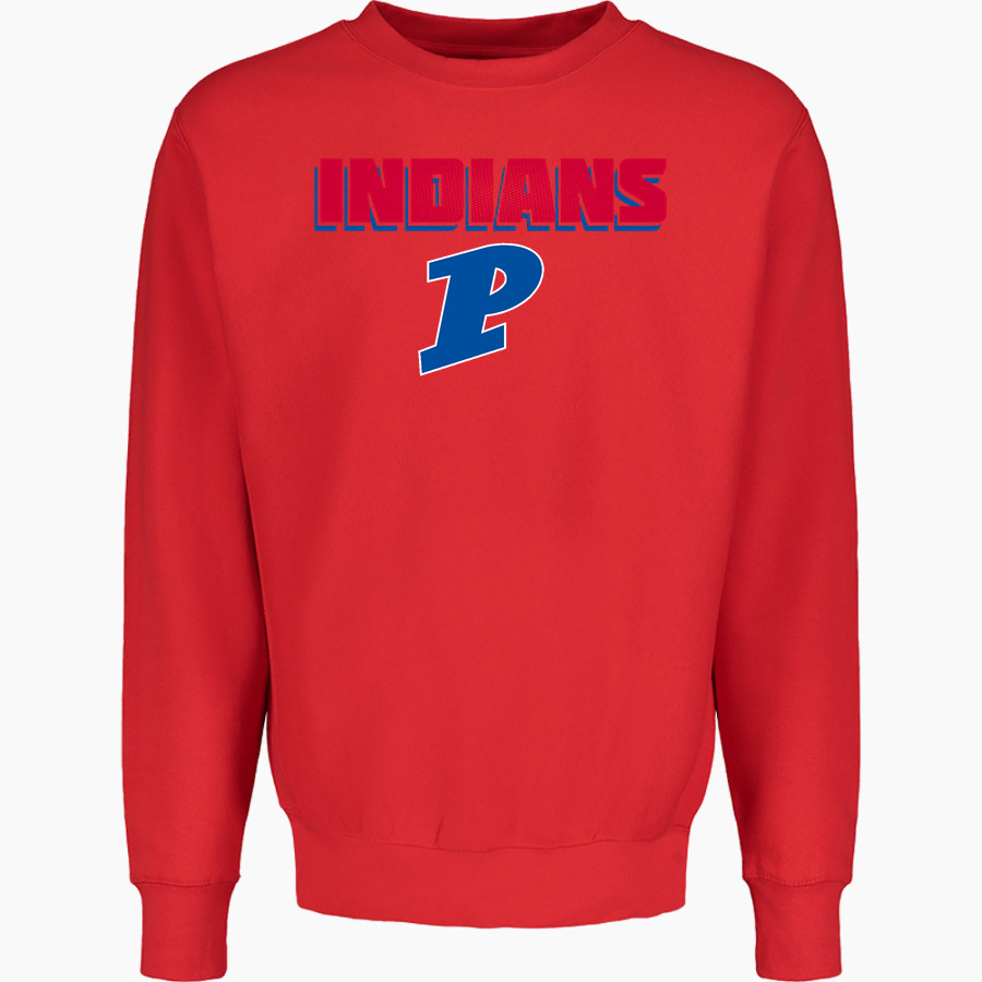 Pawnee Indians MV Sport Men's Pro-Weave Crewneck