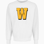 WASATCH HIGH SCHOOL WASPS MV Sport Men's Pro-Weave Crewneck Front Thumbnail