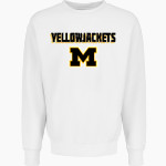 MENARD HIGH SCHOOL YELLOWJACKETS <span class="pdp-name-mascot">MENARD YELLOWJACKETS</span> MV Sport Men's Pro-Weave Crewneck Front Thumbnail