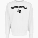 Legends Baseball Legends <span class="pdp-name-mascot">Legends Baseball Legends</span> MV Sport Men's Pro-Weave Crewneck Front Thumbnail