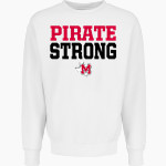 MARTINSVILLE HIGH SCHOOL PIRATES MV Sport Men's Pro-Weave Crewneck Front Thumbnail