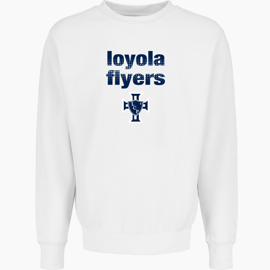Loyola Flyers <span class="pdp-name-mascot">Loyola College Prep Flyers</span> MV Sport Men's Pro-Weave Crewneck